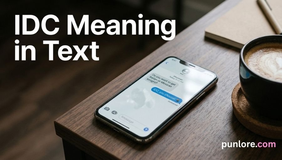 IDC meaning in text