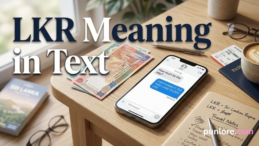 LKR Meaning in Text
