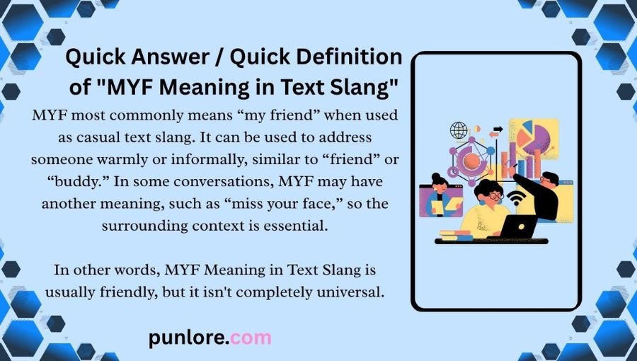 MYF Meaning in Text Slang