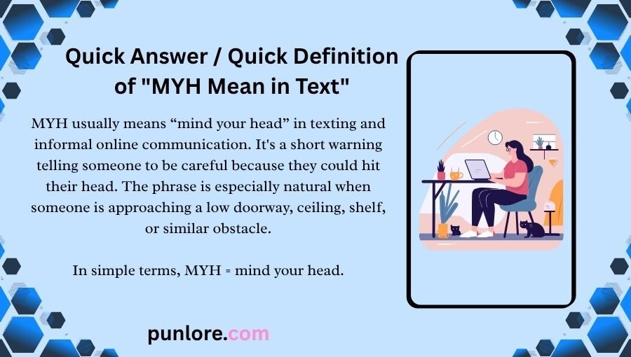 MYH Mean in Text