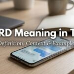 OHRD Meaning in Text