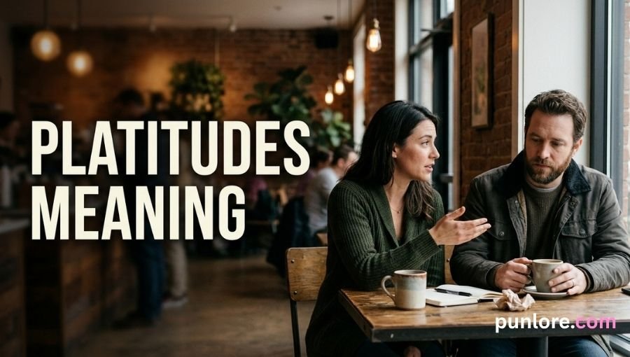 Platitudes Meaning