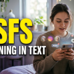 SFS Meaning in Text