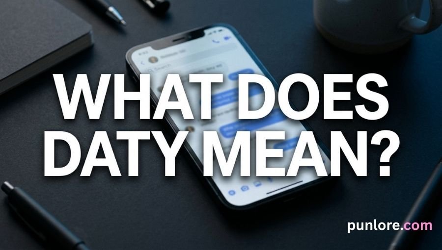 What Does DATY Mean
