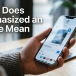 What Does Emphasized an Image Mean