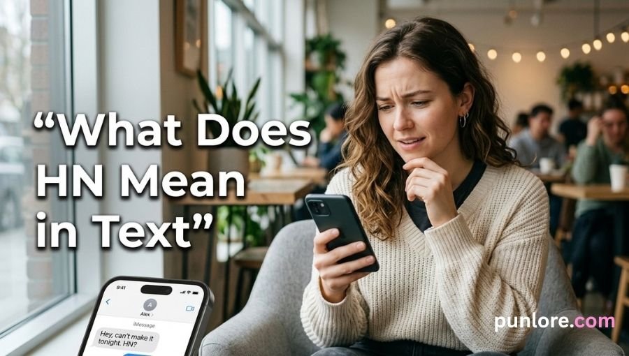 What Does HN Mean in Text